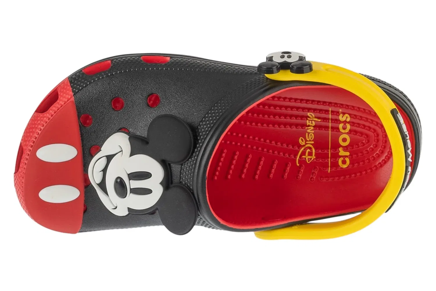 Тапочки для бассейна Mickey Mouse Crocs, черный — фото 3