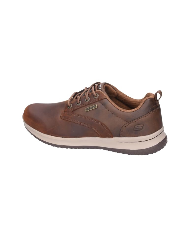 

Туфли на шнуровке Skechers, коричневый
