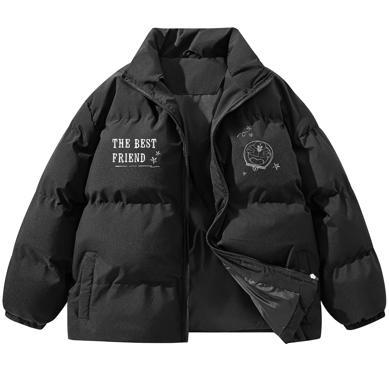 

Стеганая куртка унисекс Doraemon, Теплый золотисто-коричневый