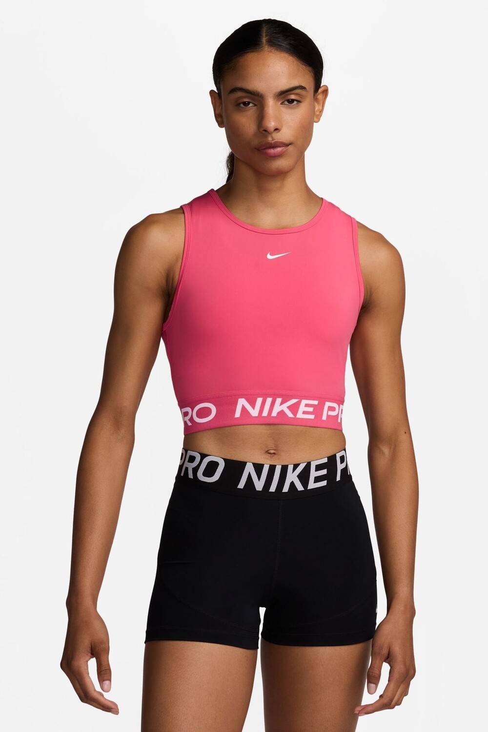 

Укороченная майка Pro 365 dri fit Nike, розовый