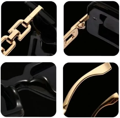 

Солнцезащитные очки квадратной формы 2027 года для женщин и мужчин. Современные солнцезащитные очки в винтажном стиле с защитой от УФ-излучения UV400 MTZJH, Gray Pink