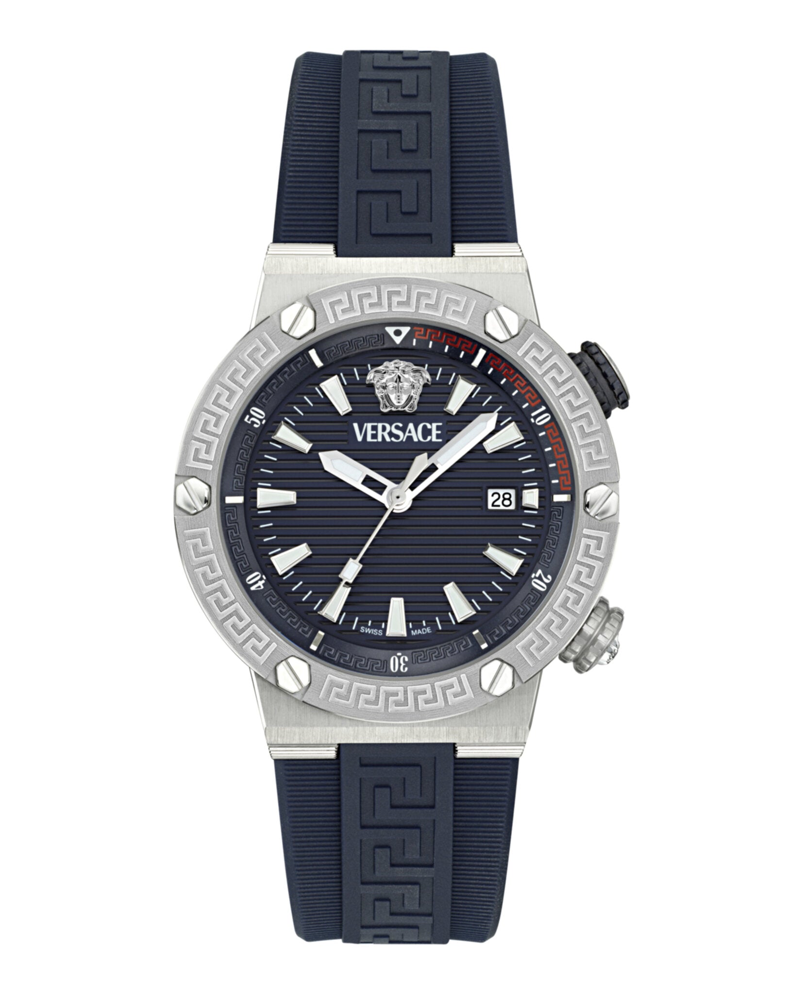 

Часы мужские Versace, цвет blue/stainless steel/blue