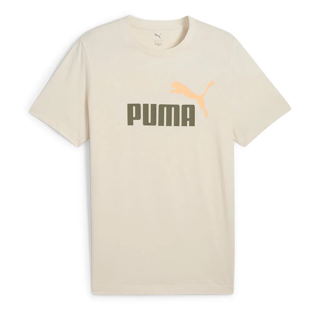 

Футболка с коротким рукавом Puma ESS 2 No. 1 Logo, бежевый