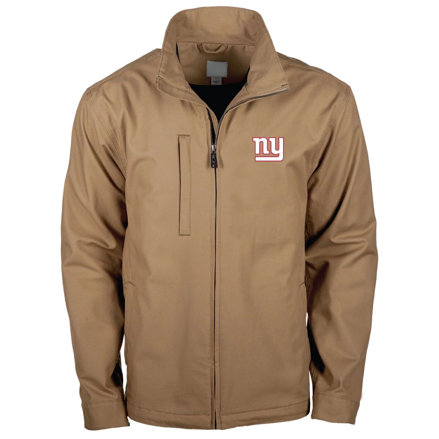 

Мужская спецодежда Dunbrooke Tan New York Giants Journey с молнией во всю длину