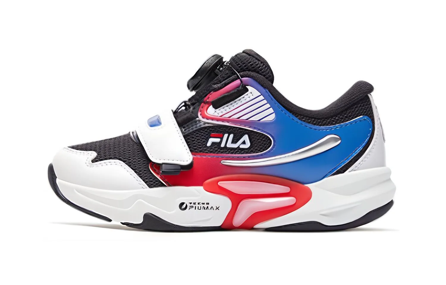 FILA KIDS Кроссовки Wing Low top для детей 3-7 лет бело-черные