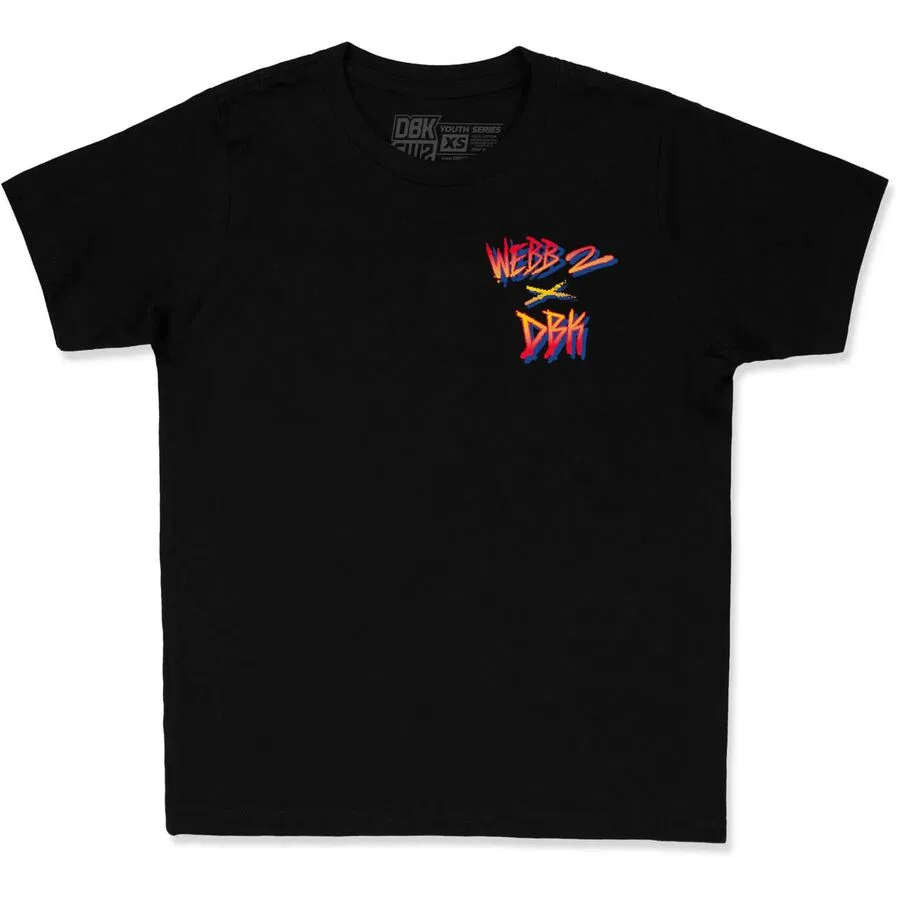 Детская футболка Rad CW2 Dirt Bike Kidz, Black — фото 2