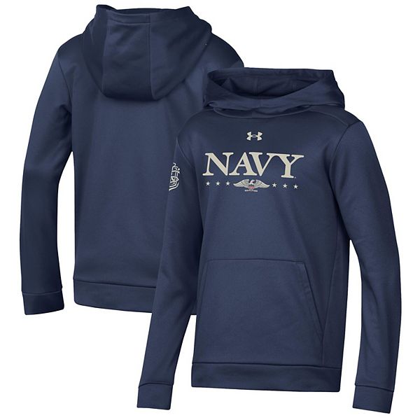 

Толстовка Youth navy midshipmen 250th anniversary uniform sideline collection Under Armour