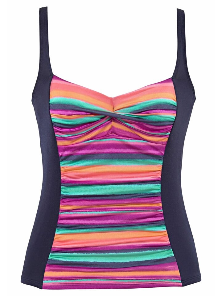 

Верх бикини LASCANA Bügel Tankini Top, цвет bunt-gestreift