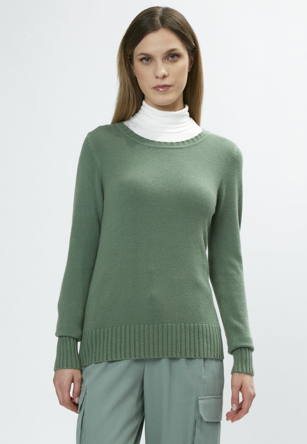 

Джемпер CREW NECK INFLUENCER, хаки