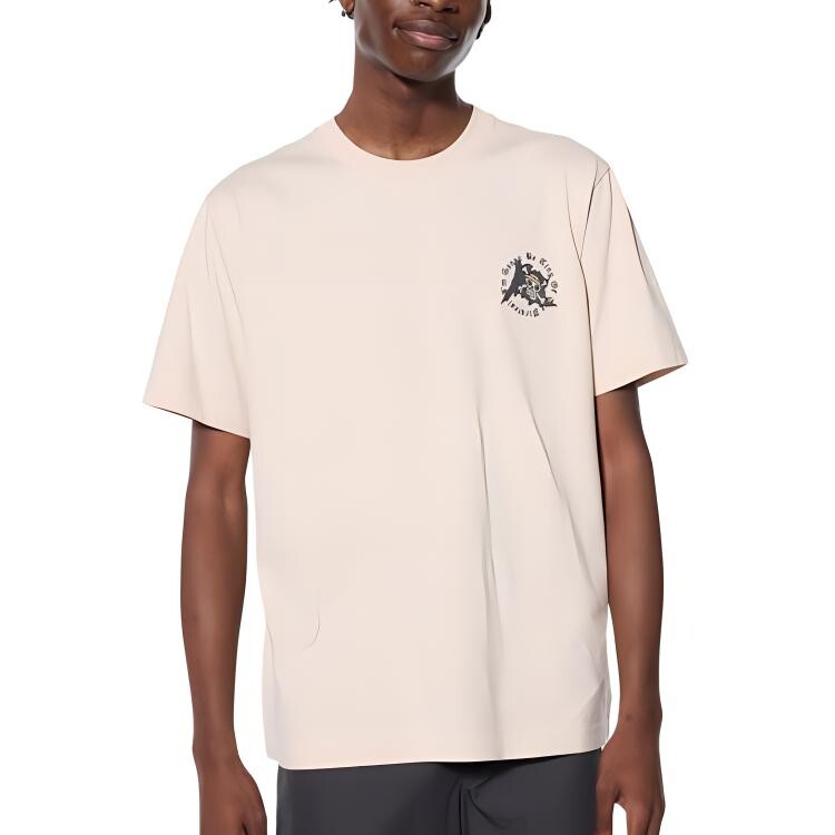 Футболка унисекс телесного цвета Uniqlo, цвет Flesh — фото 3