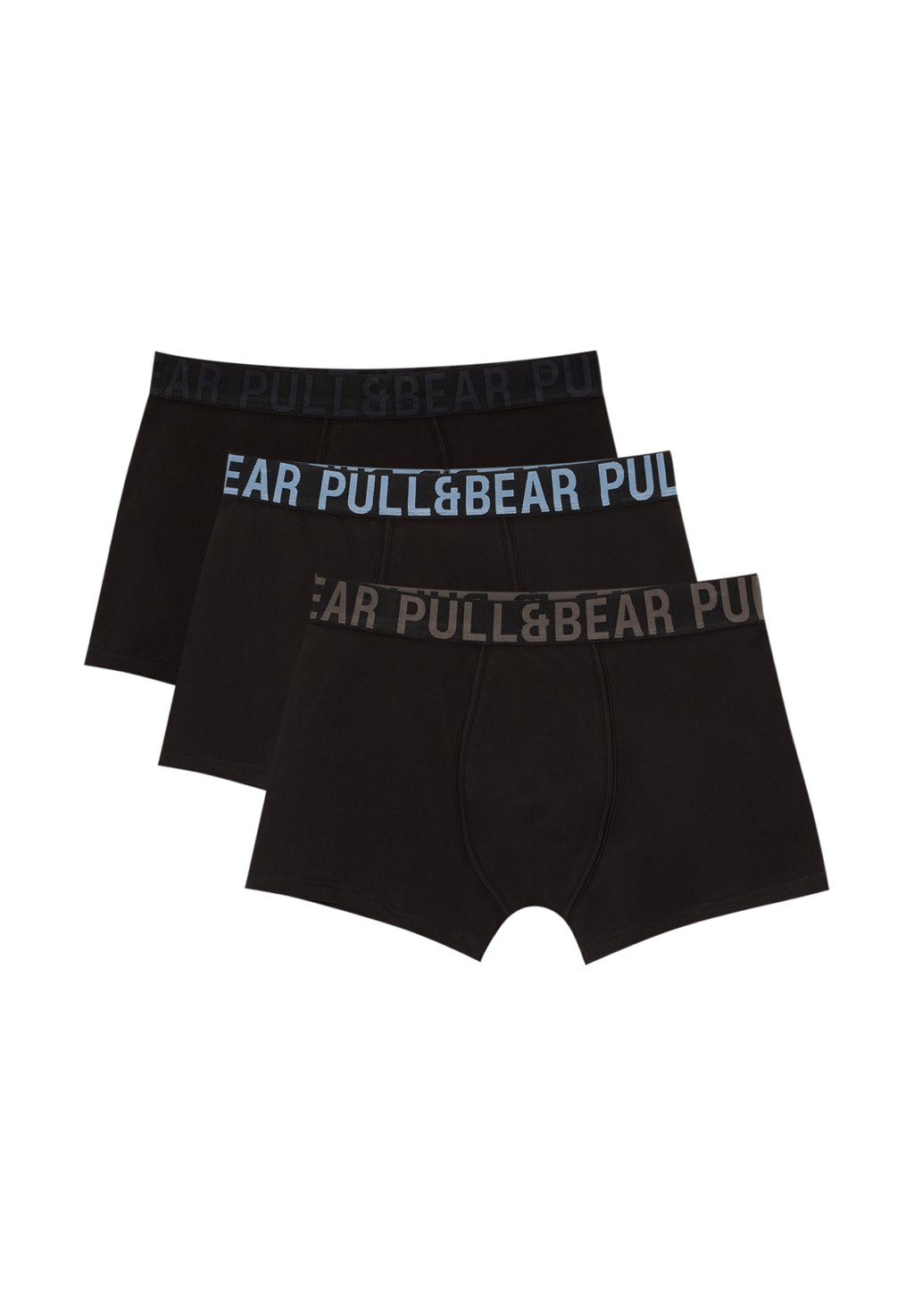 

Брюки PACK OF 3 PULL&BEAR, черный