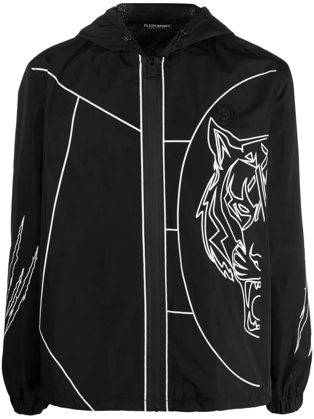 

Ветровка Tiger Court Edition Plein Sport, черный