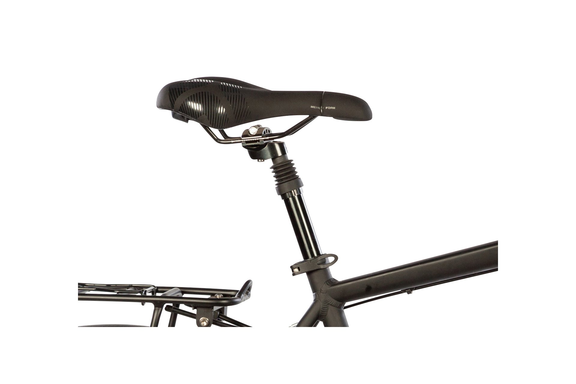 Треккинговый велосипед Carver Tour 100 - 28 дюймов - Diamant - 2024, цвет Schwarz|black/silver/blue — фото 2