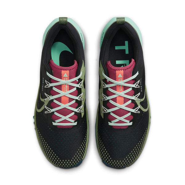 Кроссовки react pegasus trail 4 Nike, черный — фото 4