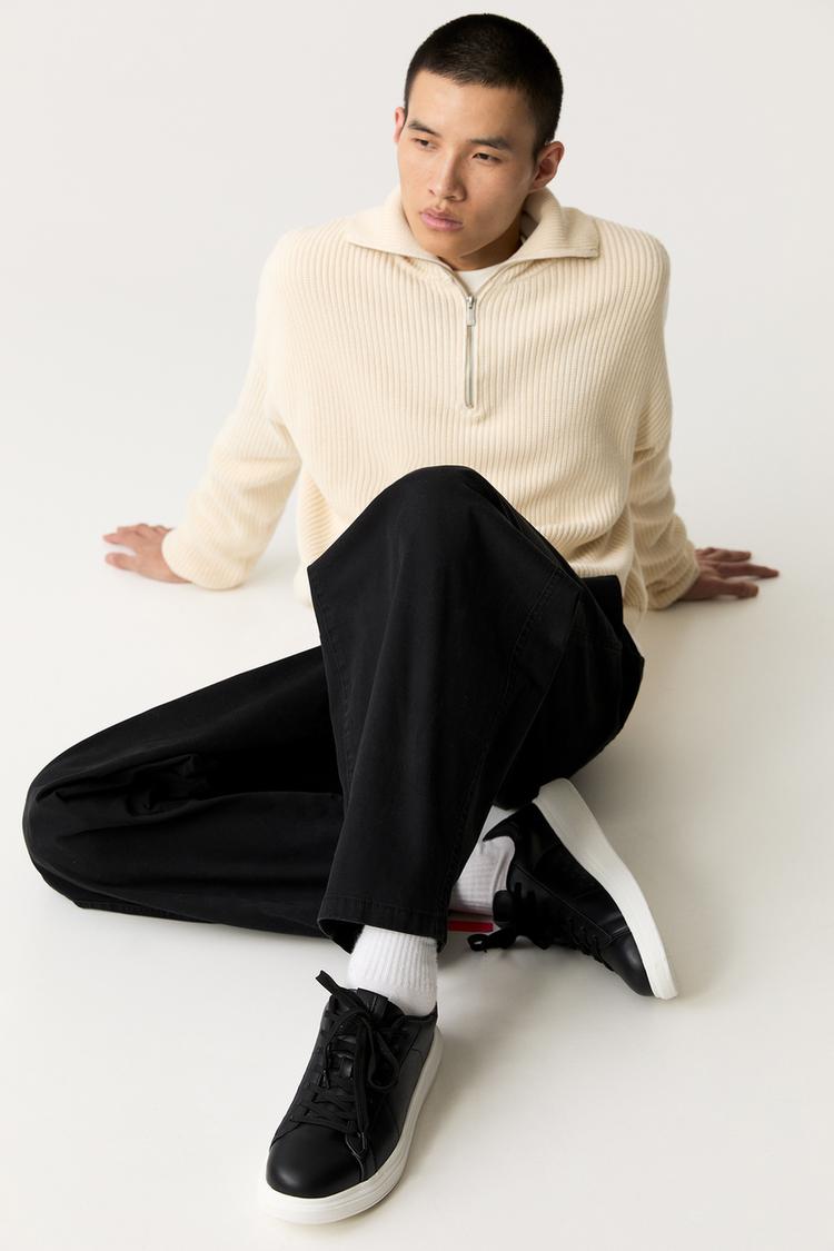 

Массивные кроссовки Pull And Bear, синий