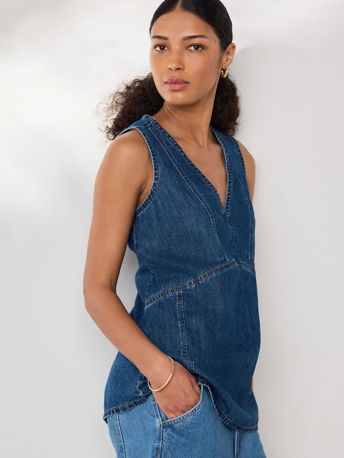 Топ 'N. Premium' Next, Blue Denim — фото 2