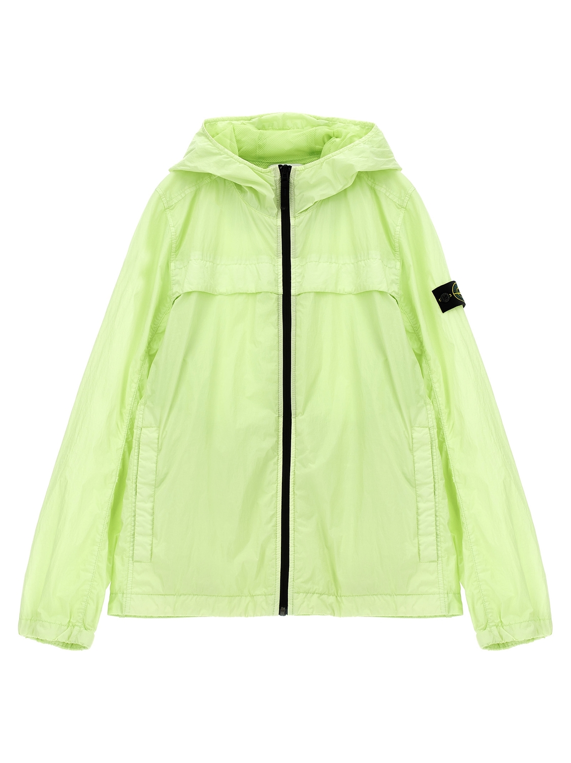 

Куртка с капюшоном и нашивкой-логотипом Stone Island Junior, зеленый