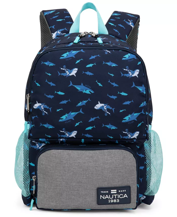 

Детский рюкзак для школы, 16" (высота) Nautica, мультиколор