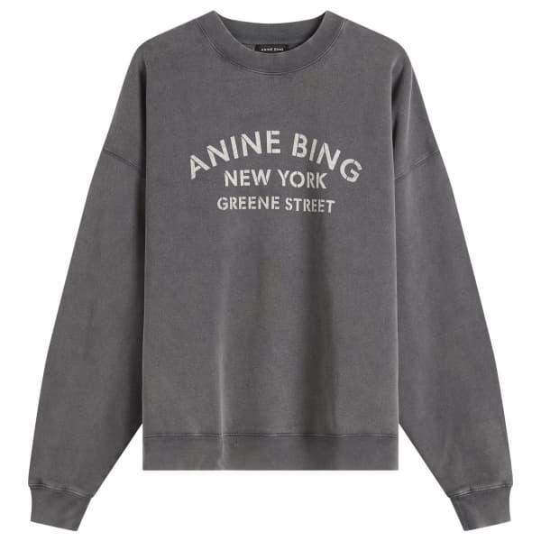

Толстовка Miles ny Anine Bing, Washed Black