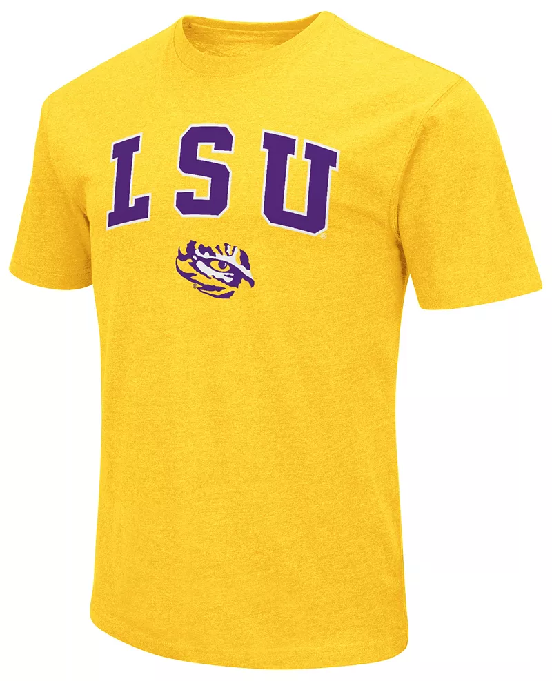

Мужская желтая футболка Colosseum LSU Tigers