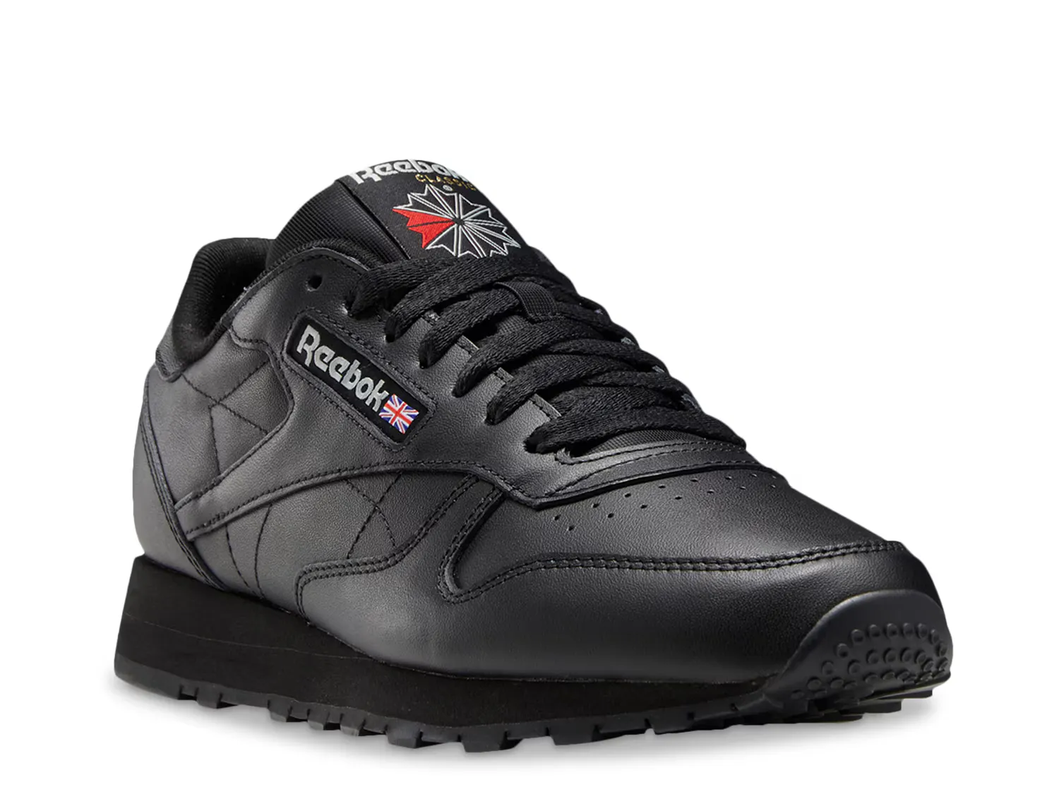 

Кроссовки Classic Leather Sneaker Reebok, черный