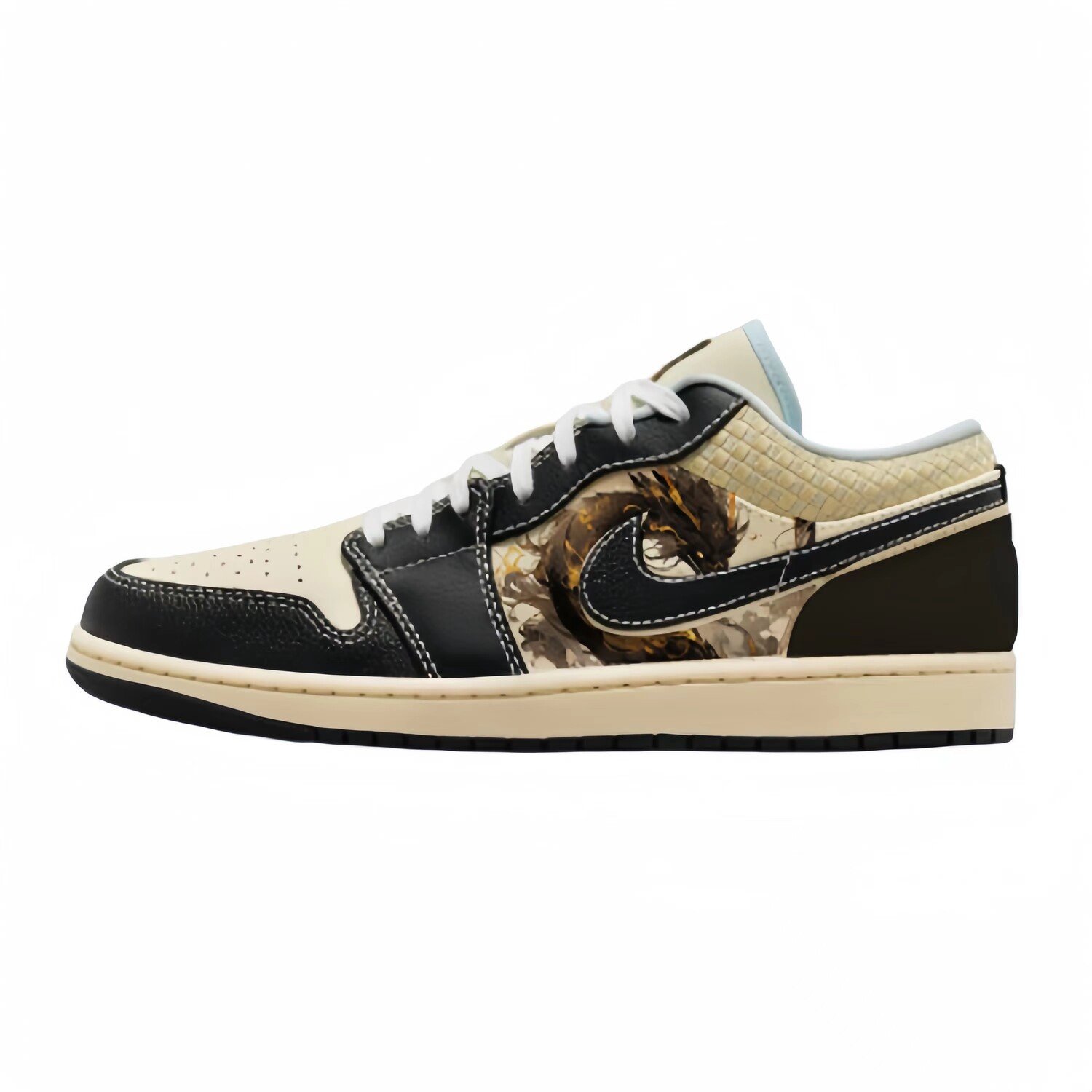 

Баскетбольные кроссовки Air 1 Vintage Men Low-Touch Black Brown Jordan, Черный, Баскетбольные кроссовки Air 1 Vintage Men Low-Touch Black Brown Jordan
