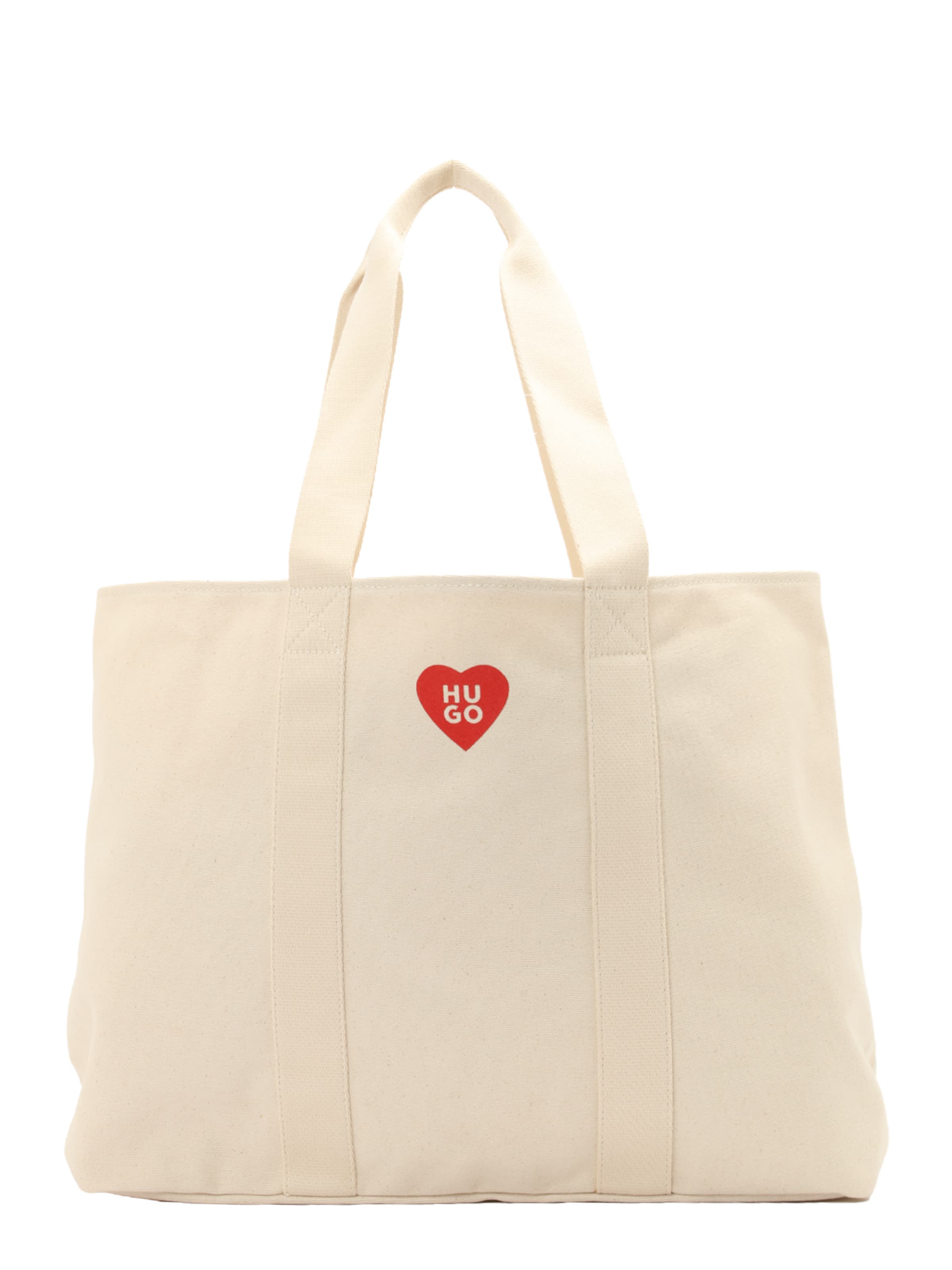 

HUGO Шоппер 'Becky' из шерсти белого цвета