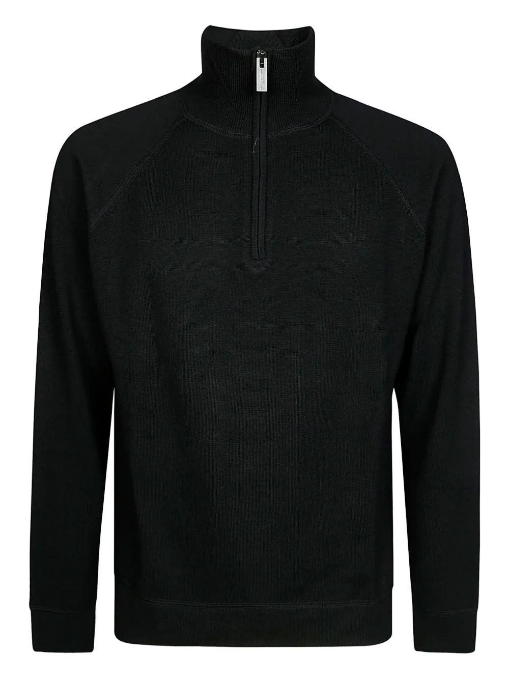 

Свитер Maglia Mezza с воротником на молнии Paolo Pecora, черный