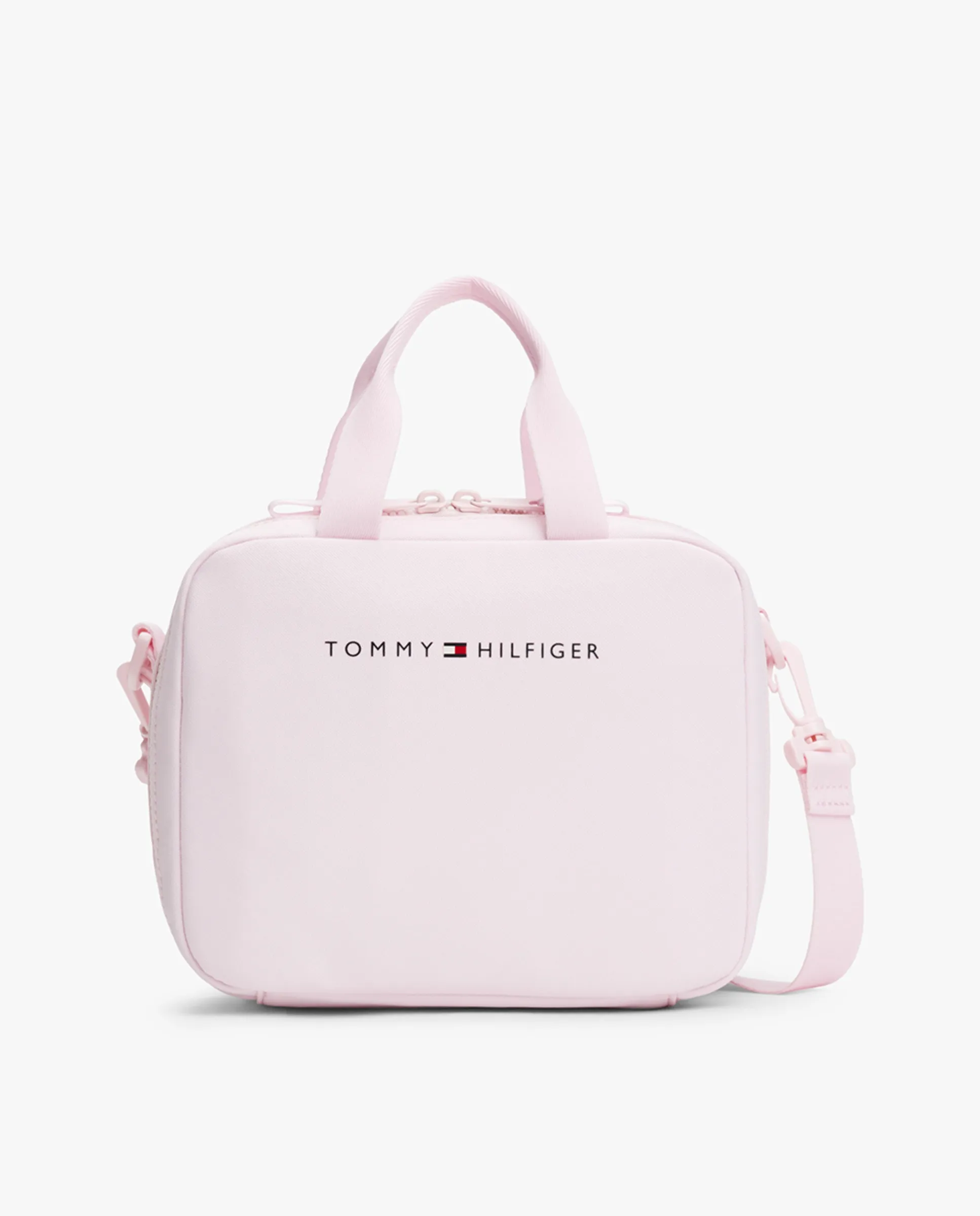 

Детский ланчбокс с передним логотипом и ручками Tommy Hilfiger, розовый