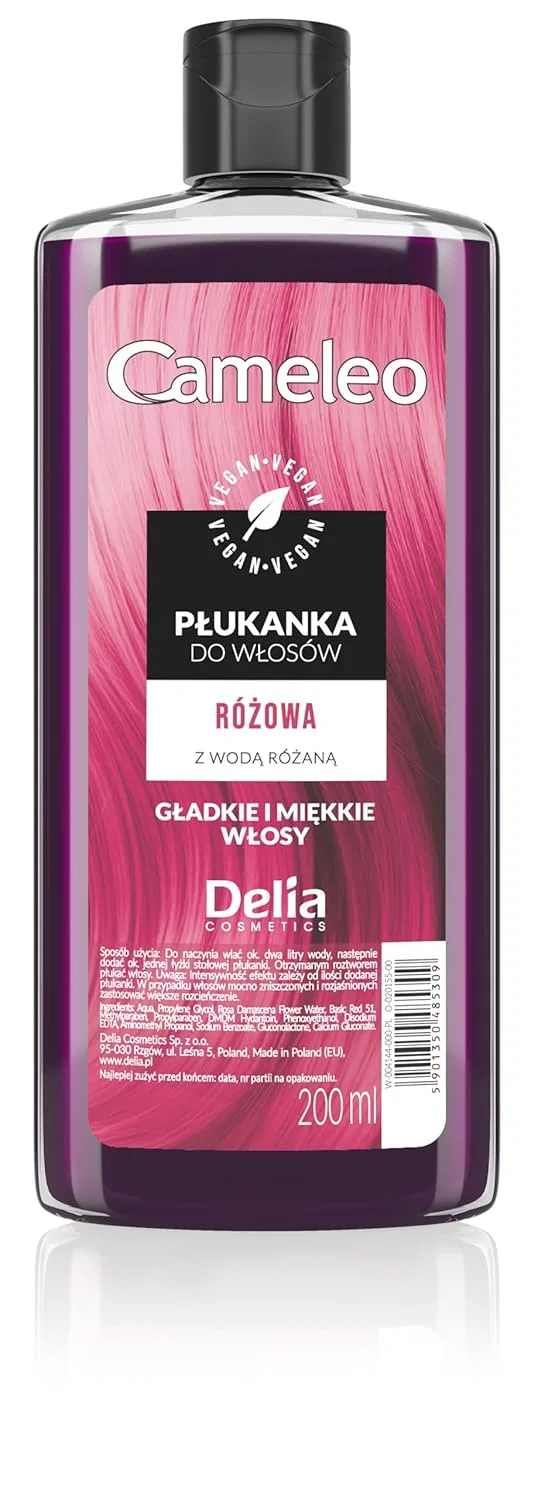 Розовый тонер для волос Cameleo с розовой водой Cameleo, New Version - Pink