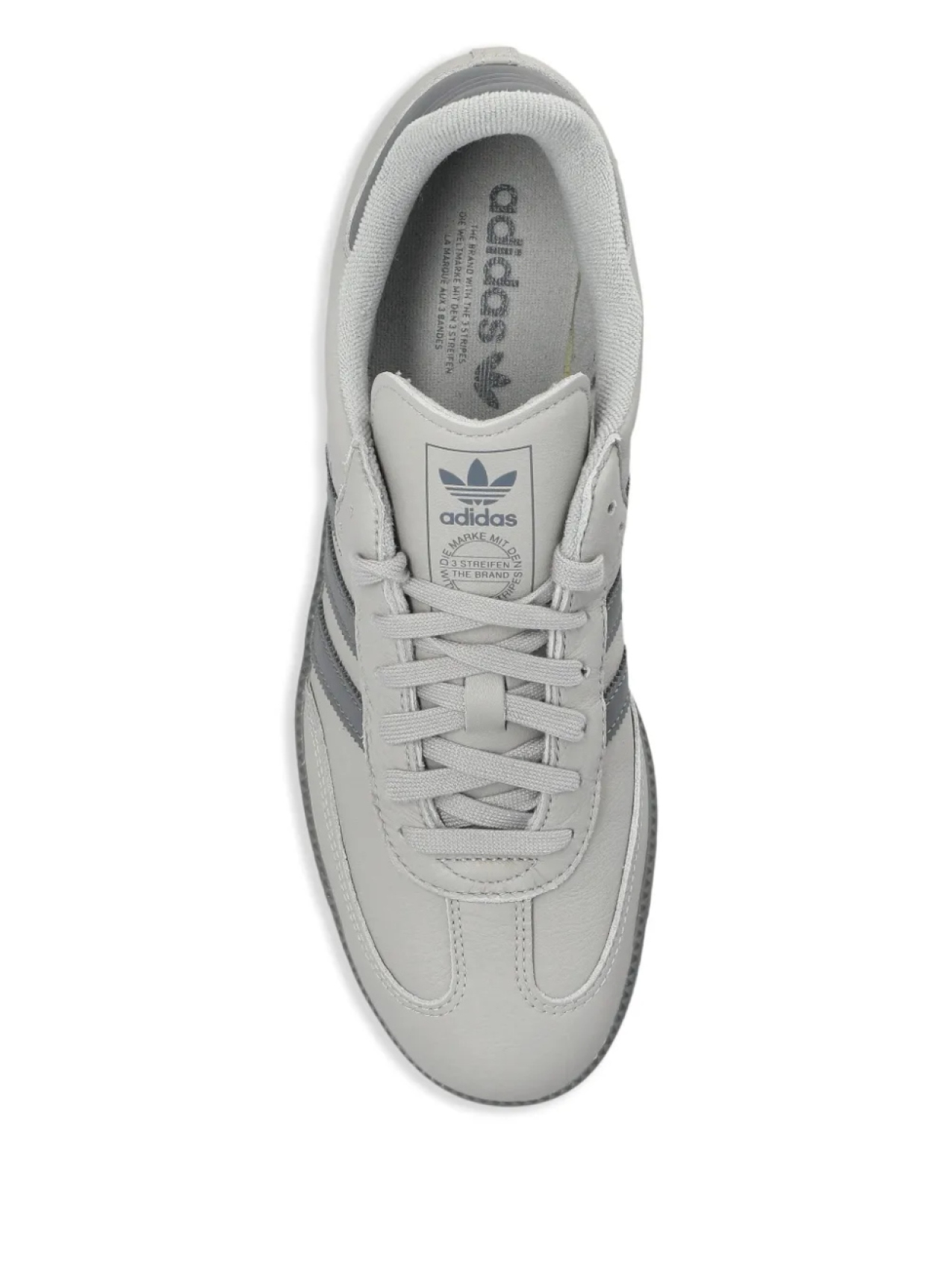 Кроссовки Adidas Samba OG, серый — фото 4