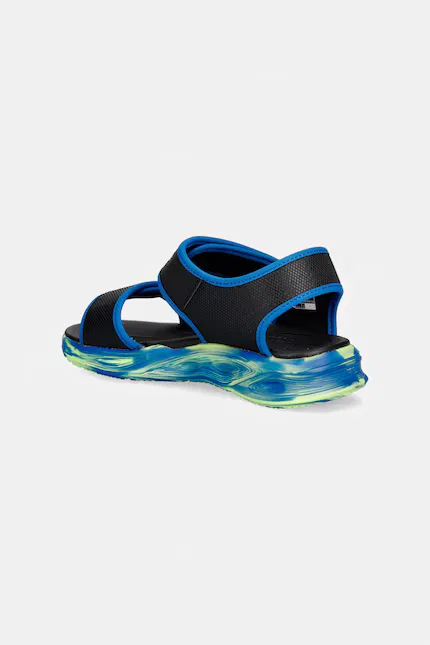 Сандалии детские с подсветкой SOLA GLOW SANDAL-FUSION BRIGH Skechers, черный — фото 3