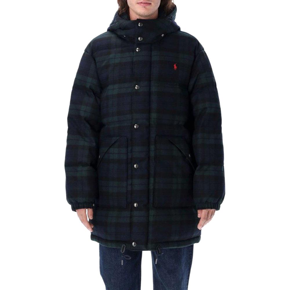 Polo Ralph Lauren Пуховик FW22 мужской Blue — фото 4