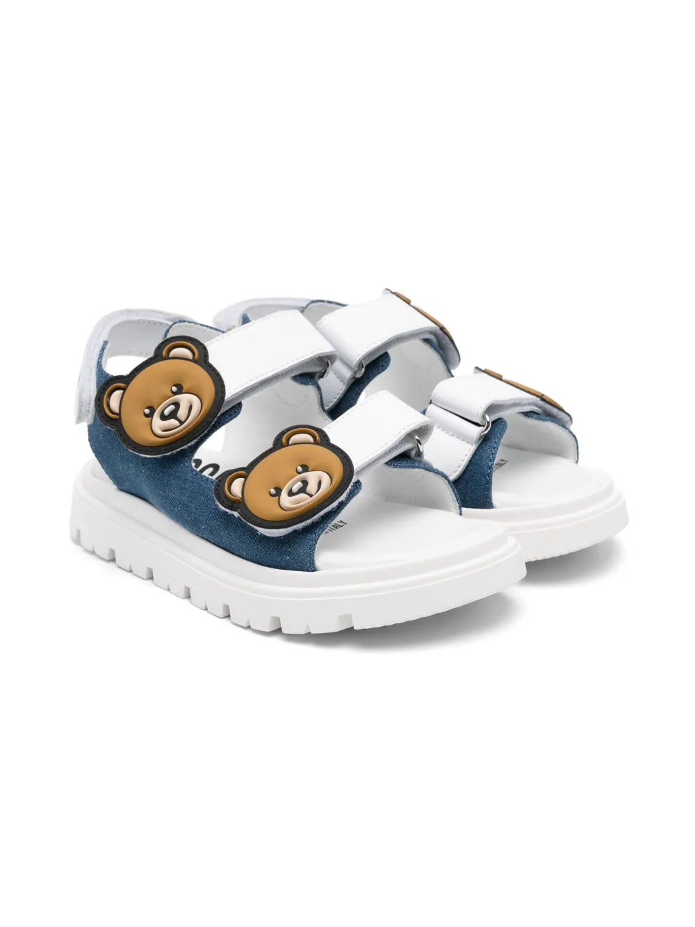 

Сандалии Teddy Bear Moschino Kids, синий