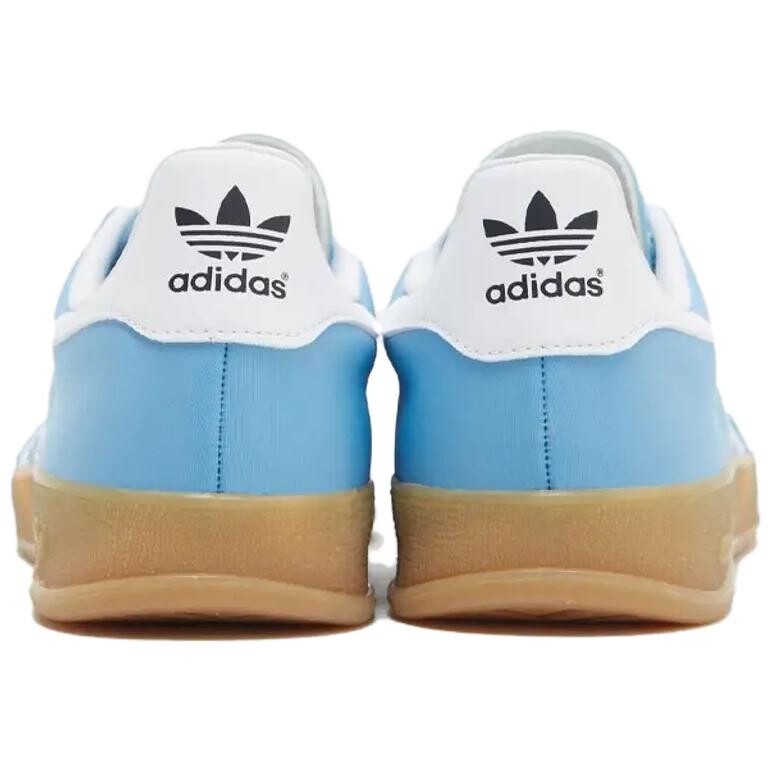 Кроссовки adidas originals GAZELLE INDOOR Skateboarding Shoes Men Low-top Blue Tint/Summit White/White/Ice Blue, голубой — фото 4
