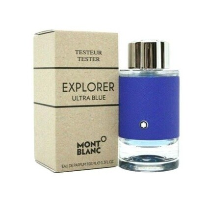 

Мужской одеколон Mont Blanc Ultra Blue Explorer Edp, 3,3 унции, 100 мл, тестер, Montblanc