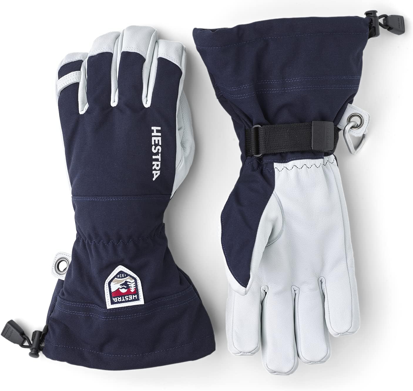 

Перчатки Hestra Army Leather Heli Ski, 5-палые перчатки для катания на лыжах и сноуборде, для мужчин и женщин, Navy, Синий, Перчатки Hestra Army Leather Heli Ski, 5-палые перчатки для катания на лыжах и сноуборде, для мужчин и женщин, Navy