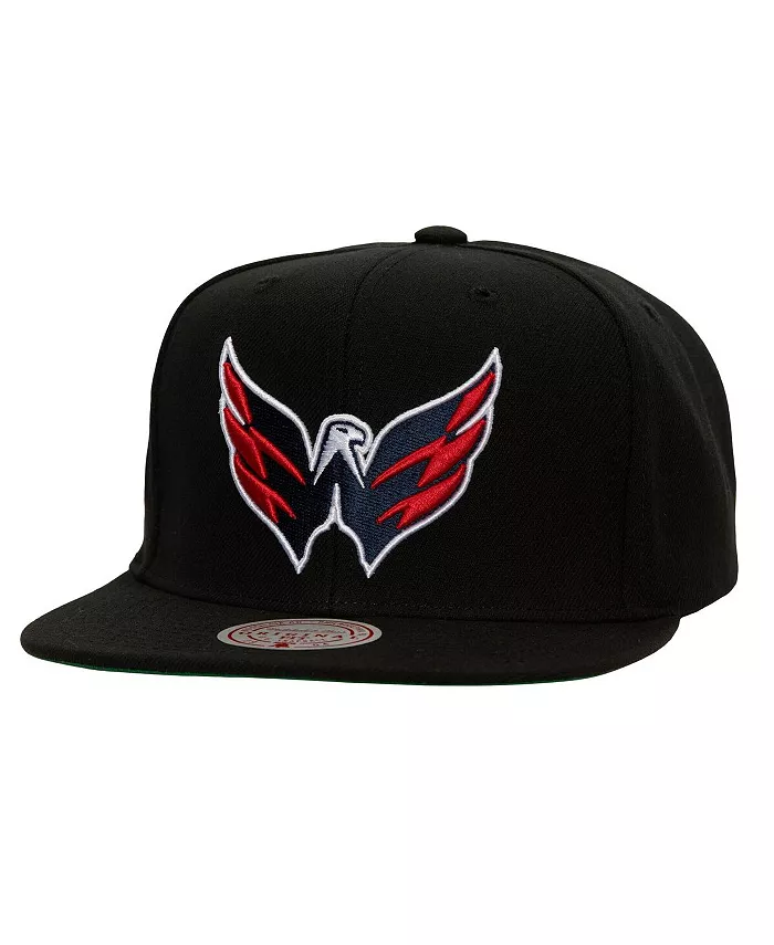 

Мужская черная бейсболка Washington Capitals Core Top Spot Mitchell & Ness