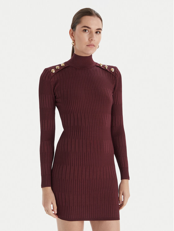 

Вязаное платье slim fit 5BGK52 5881Z Marciano Guess, красный