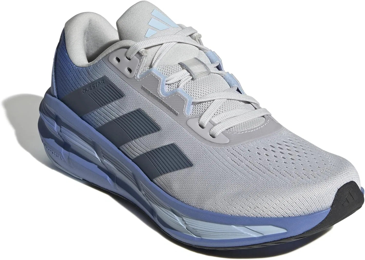 Мужские беговые кроссовки Adidas Questar 3, Dash Grey Preloved Ink Blue Fusion — фото 3