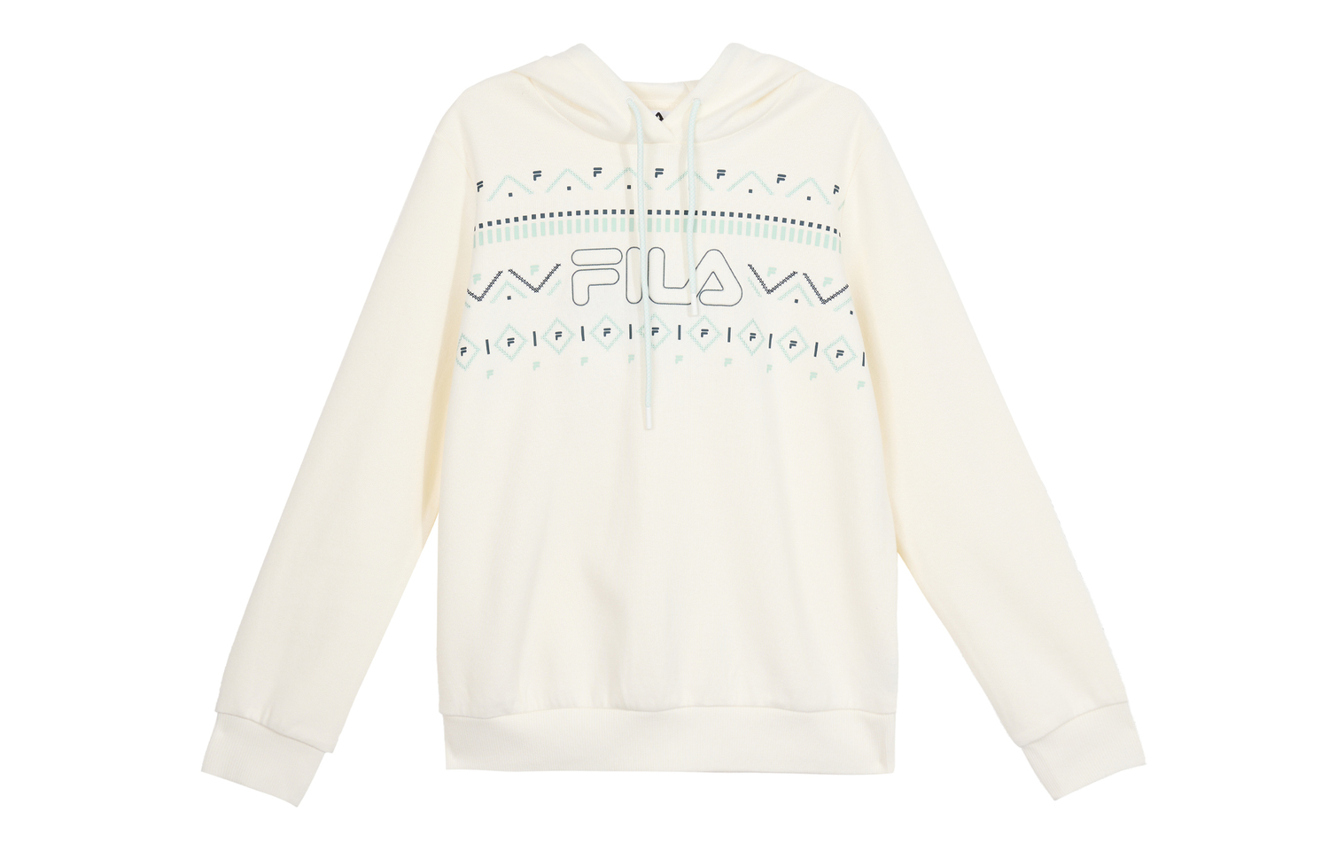 

Футболка женская Mist Lotus White FILA