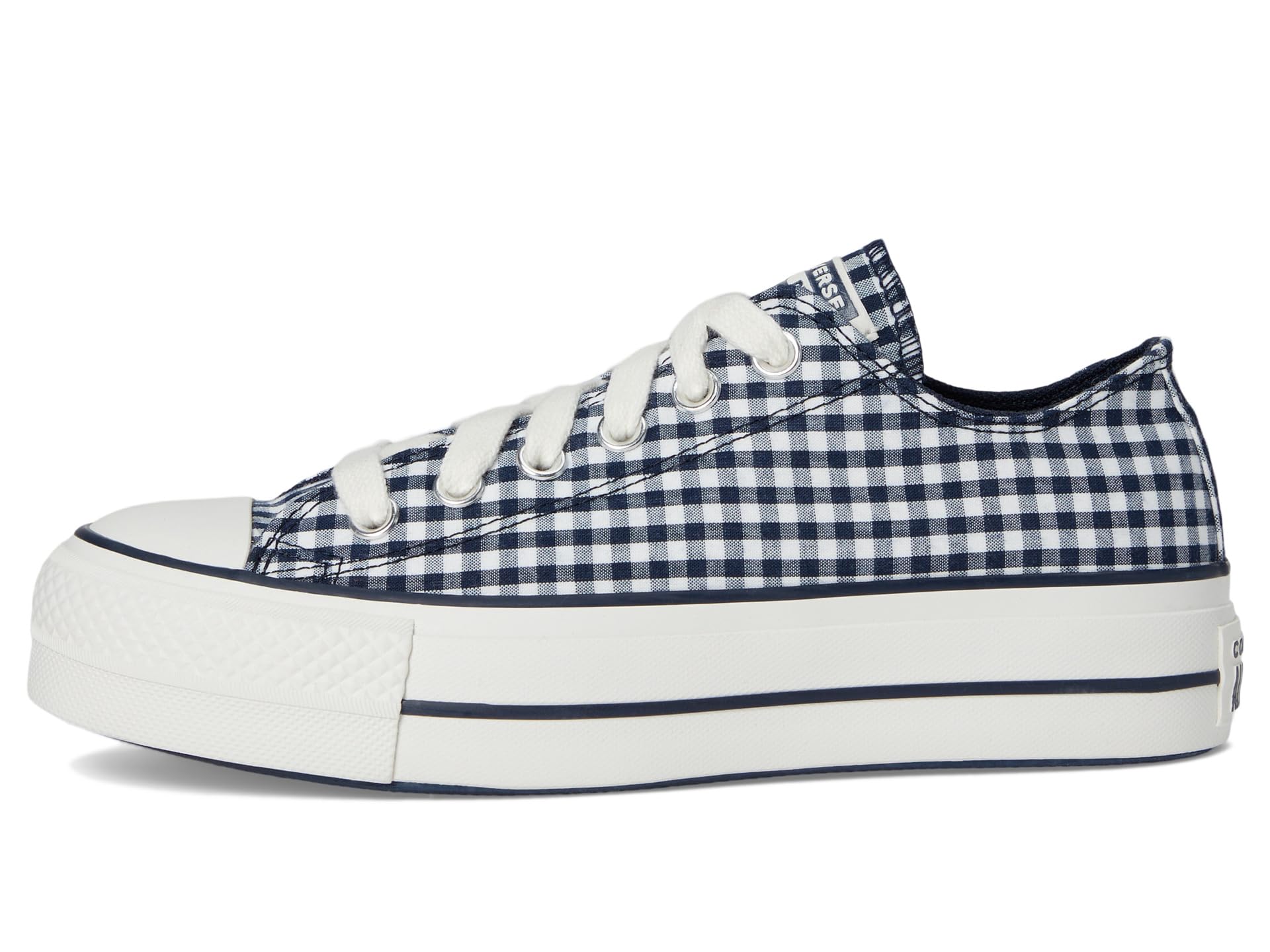 Кроссовки Converse Chuck Taylor All Star Low-Top Lift Platform Sneaker, цвет Obsidian/White/Vintage White — фото 4