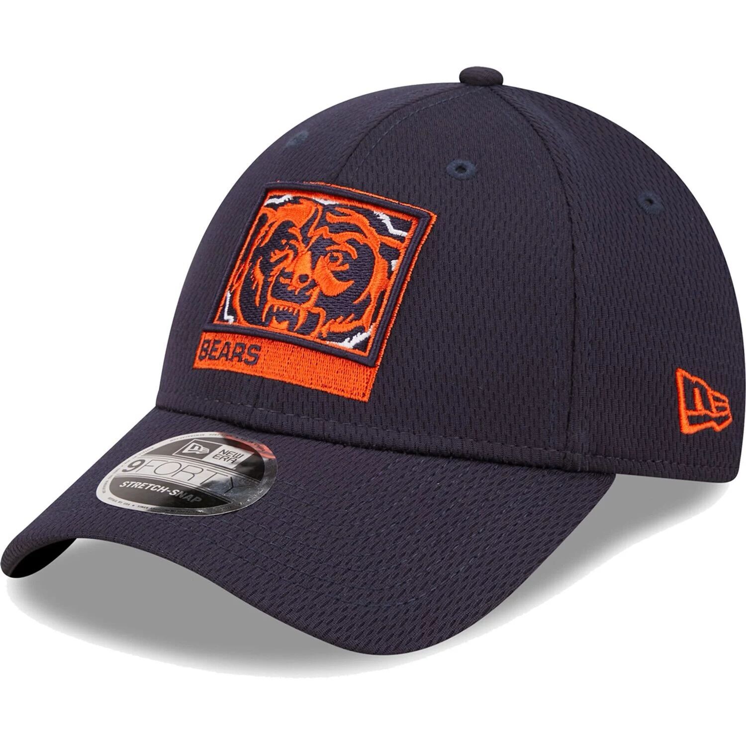 

Мужская темно-синяя кепка New Era Chicago Bears с А-образной рамкой 9FORTY Snapback