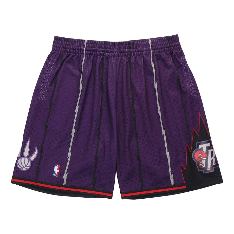 

Спортивные шорты Mitchell & Ness NBA Swingman Shorts Toronto Raptors Road 1998-99 'Dark Purple', фиолетовый