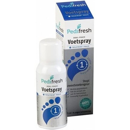 

Pedifresh Phase 1 Спрей против острой потливости ног 75 мл