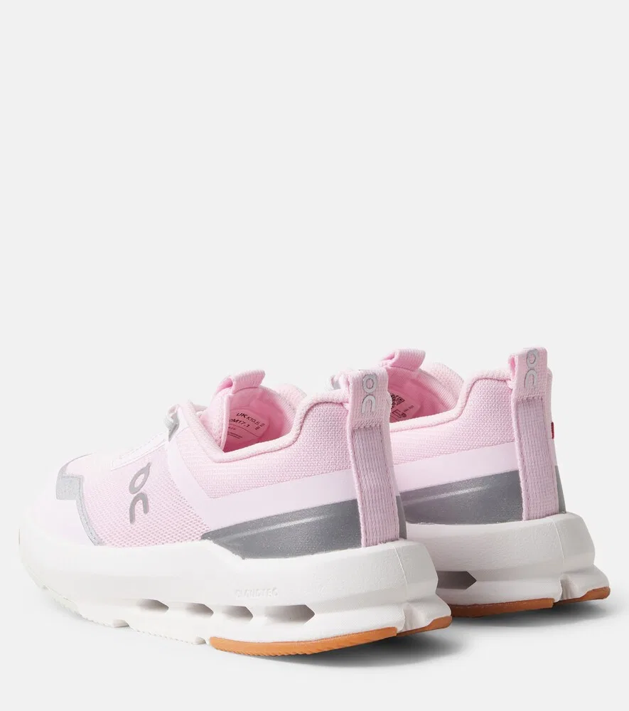 Детские беговые кроссовки Cloudnova On Kids, розовый — фото 2