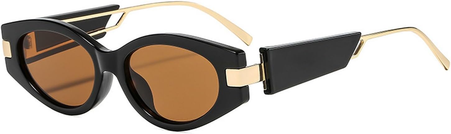 

Laureles Модные солнцезащитные очки «кошачий глаз» в стиле Y2k для женщин, градиентные оранжево-шампаньовые солнцезащитные очки для мужчин, дорожные солнцезащитные очки для женщин, C2