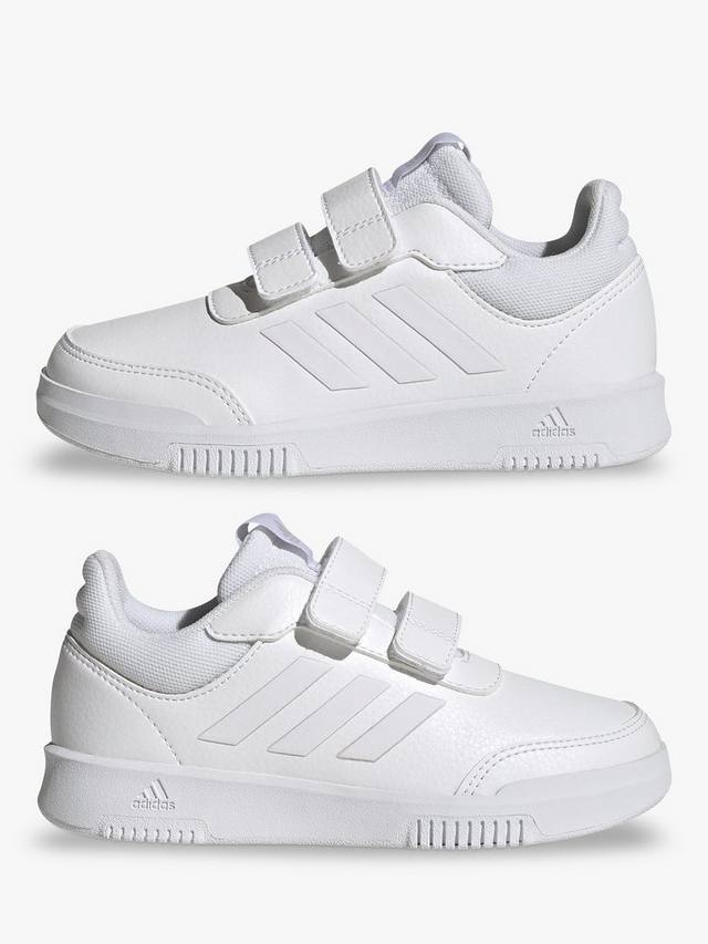 Детские кроссовки Tensaur Sport Riptape для бега adidas, Cloud White/Cloud White/Grey One — фото 3