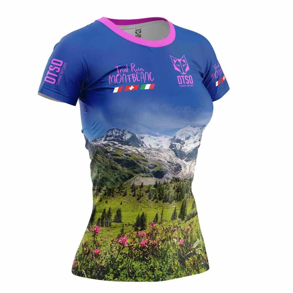 

Футболка Otso Trail Run Montblanc, разноцветный
