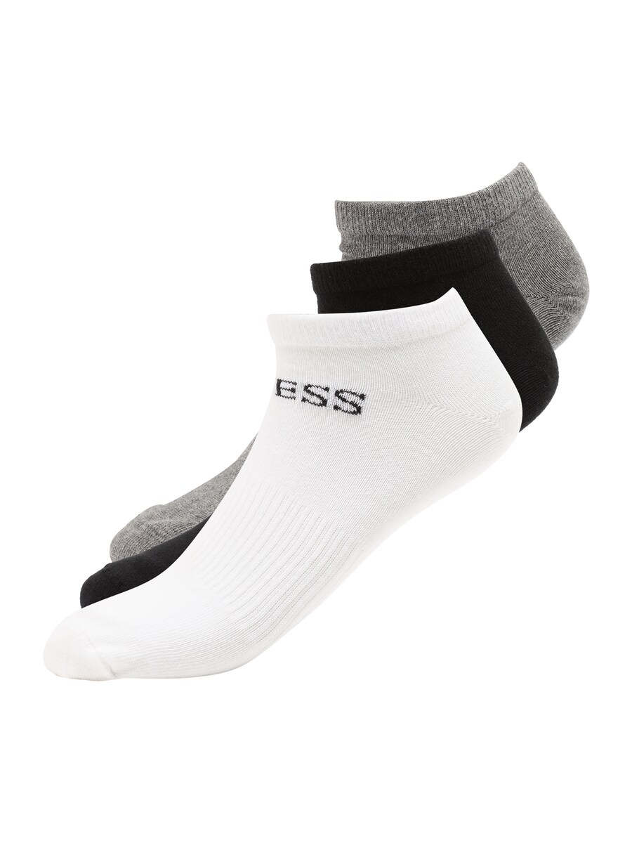 

Носки GUESS, цвет mottled grey/Black/White